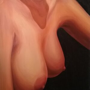 "Nude 2" Oil on Canvas by Sergey Dronov