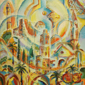 Art, City of Arches, Original Painting