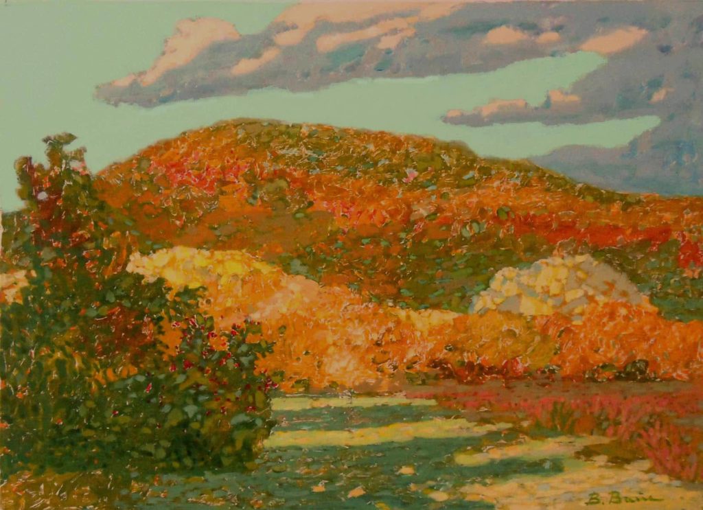 Fall in Shapsugs painting by Viktor Weyss