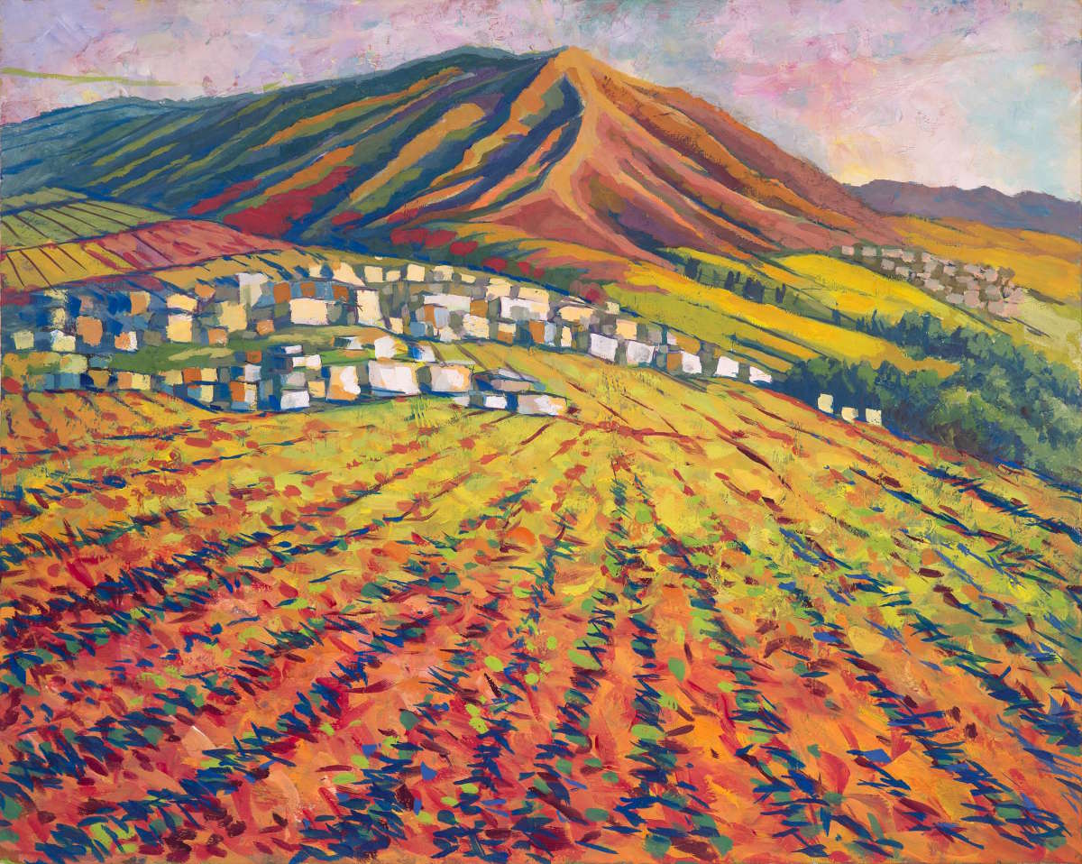 "Field in the Mountains" Original Painting