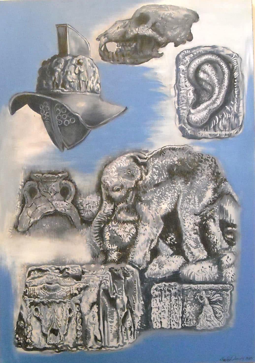 "Legend of the Mammoth" Original Painting