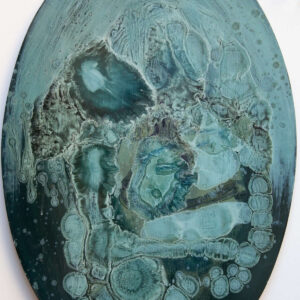 Marbled Ocean, Painting, External Effect Series by Sergey Dronov
