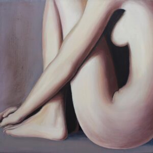 "Nude 1" Oil on Canvas by Sergey Dronov