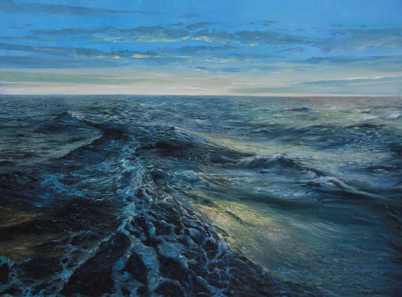 "Ocean" by Samson Gabriel, Original Painting