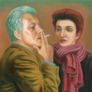 Portrait of Married Couple by Sergey Dronov (SOLD)