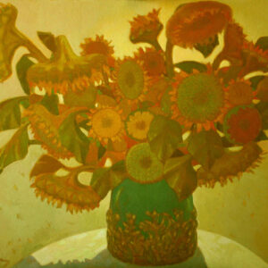 "Sunflowers" Original Oil on Canvas Painting