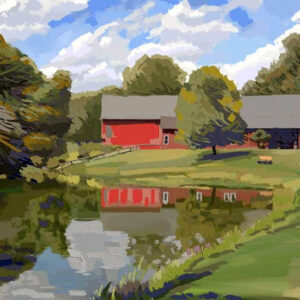 Connecticut Digital painting by Alexander Fuza